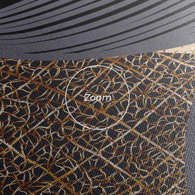 Картина на многоплатна основа Blacknd Gold Flower mockup 1