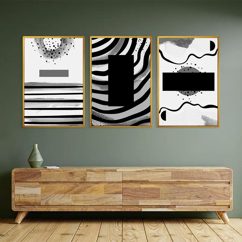 Картина на многоплатна основа Zebra Color Set mockup 2