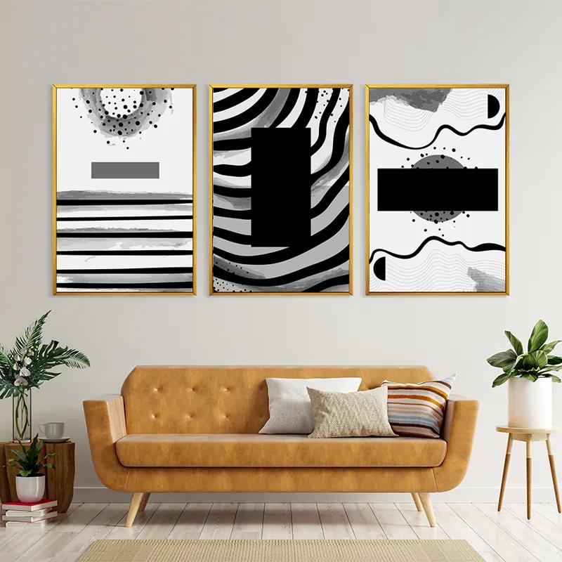Картина на многоплатна основа Zebra Color Set mockup 4