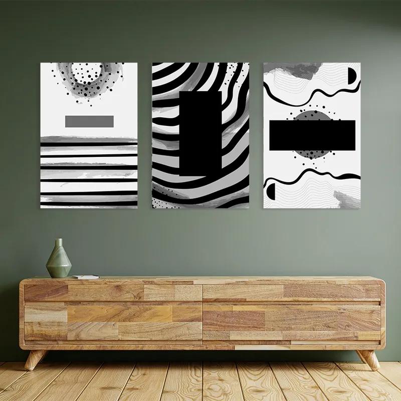 Картина на многоплатна основа Zebra Color Set mockup 2