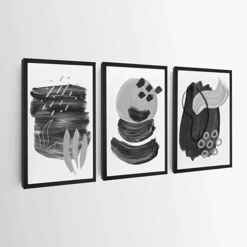 Картина на многоплатна основа Minimalist Grey mockup 0