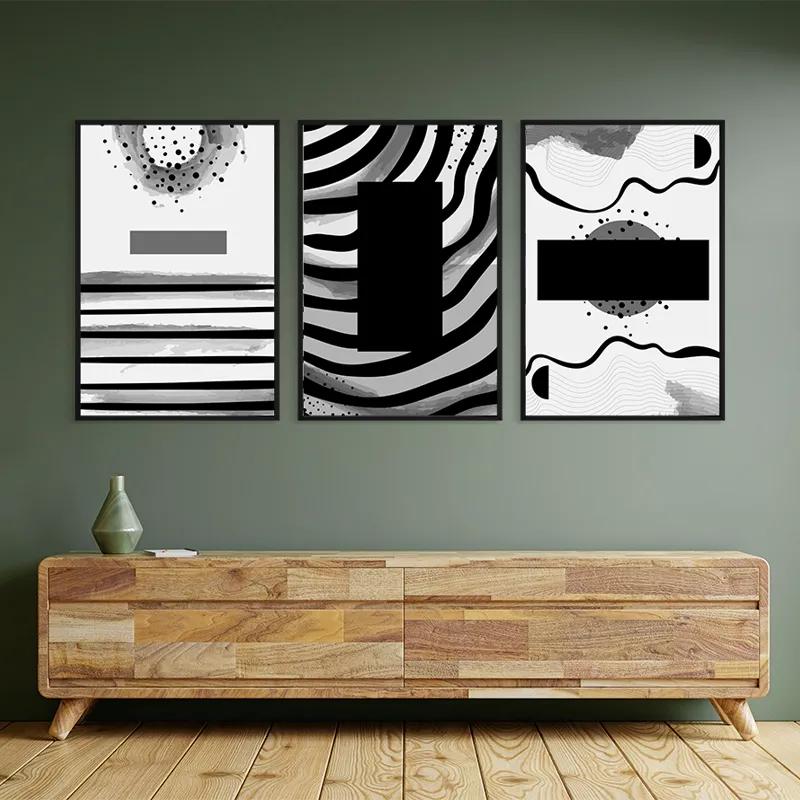 Картина на многоплатна основа Zebra Color Set mockup 2