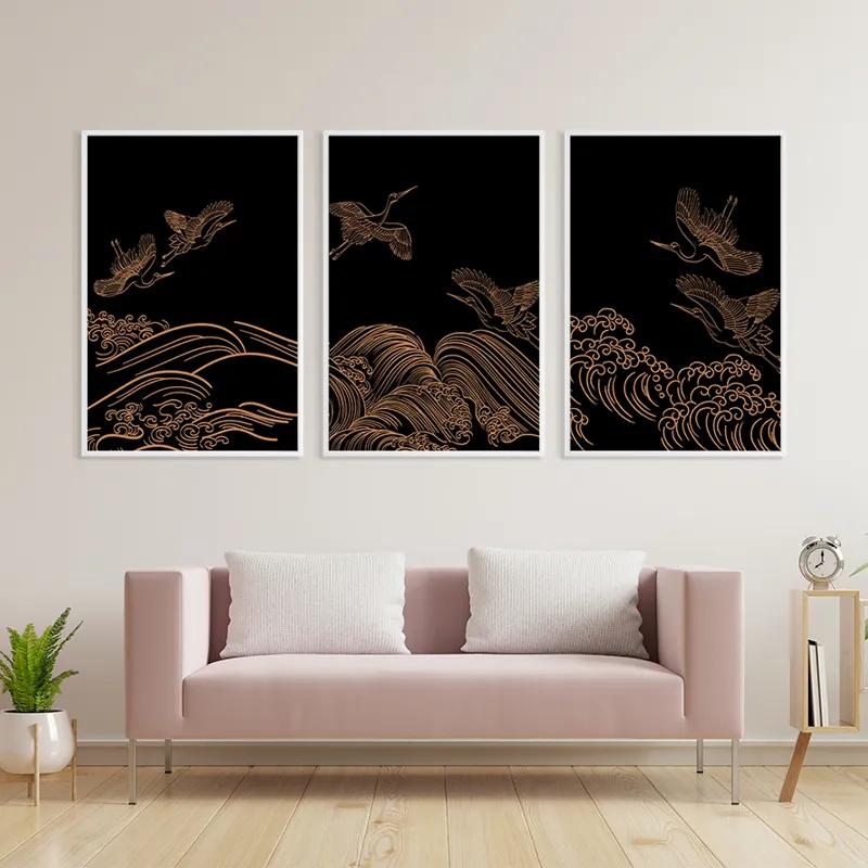 Картина на многоплатна основа Goldird Set mockup 3