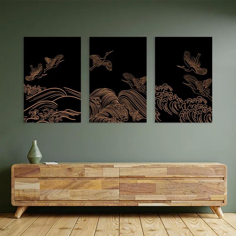 Картина на многоплатна основа Goldird Set mockup 2