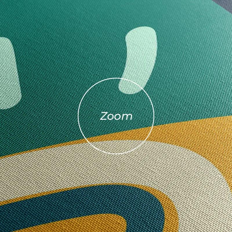 Картина на многоплатна основа Colorful Face Set mockup 1