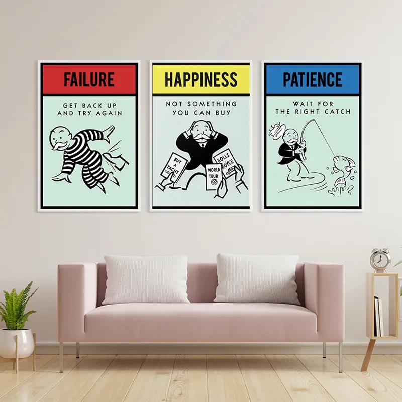 Картина на многоплатна основа Monopoly Life Set mockup 3