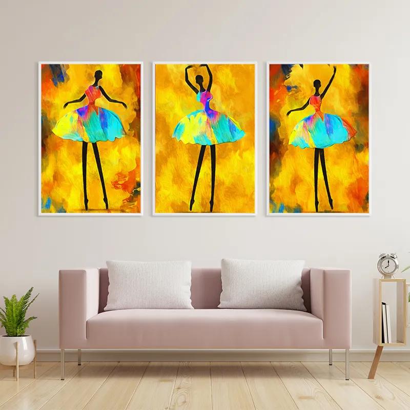 Картина на многоплатна основа Paintedallerina mockup 3