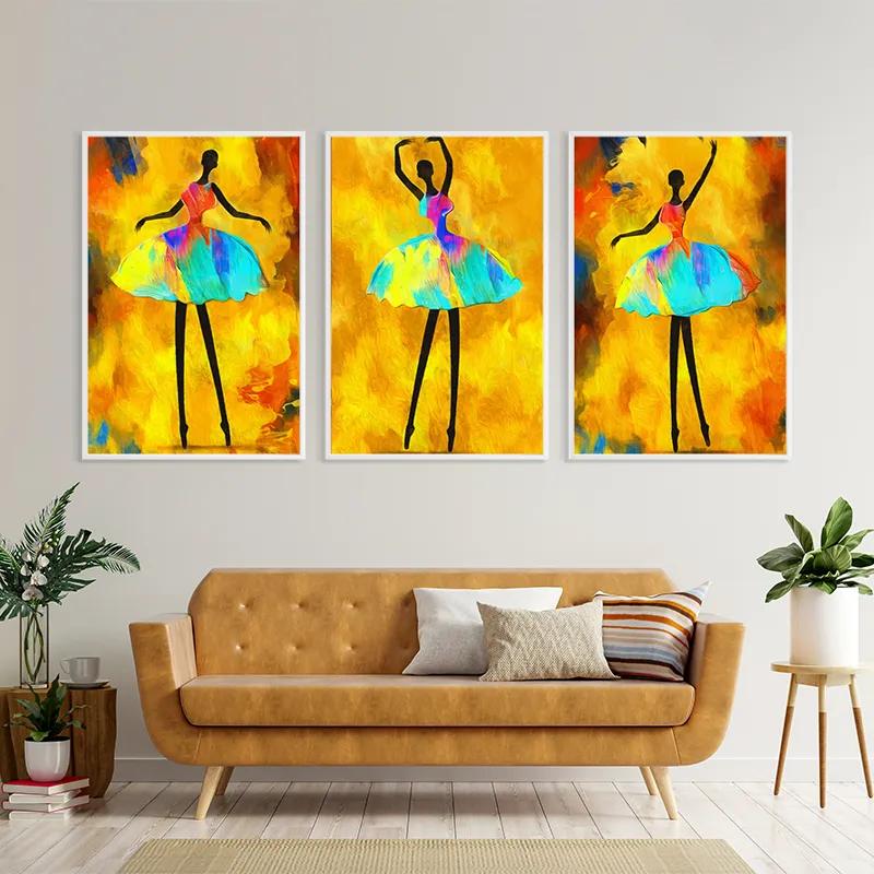 Картина на многоплатна основа Paintedallerina mockup 4