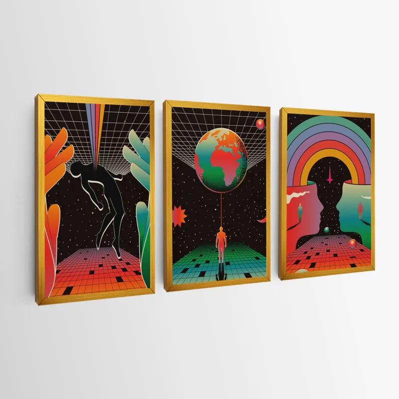 Картина на многоплатна основа Cosmos Poster mockup 0