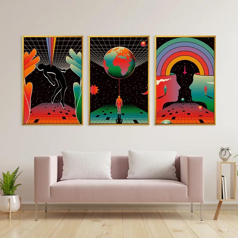 Картина на многоплатна основа Cosmos Poster mockup 3