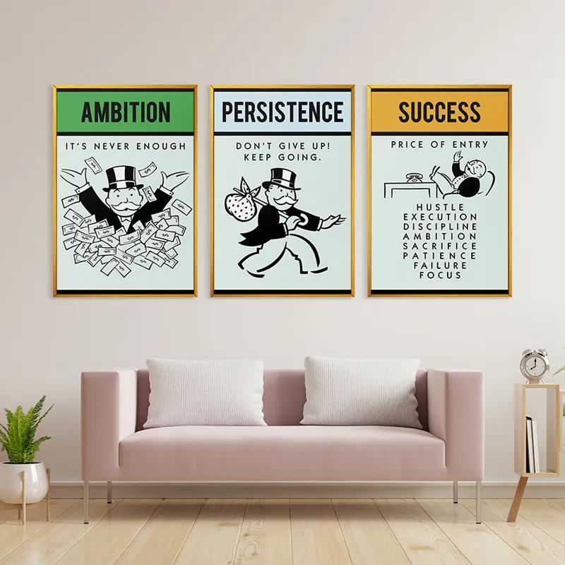 Картина на многоплатна основа Monopoly Succes Set mockup 3