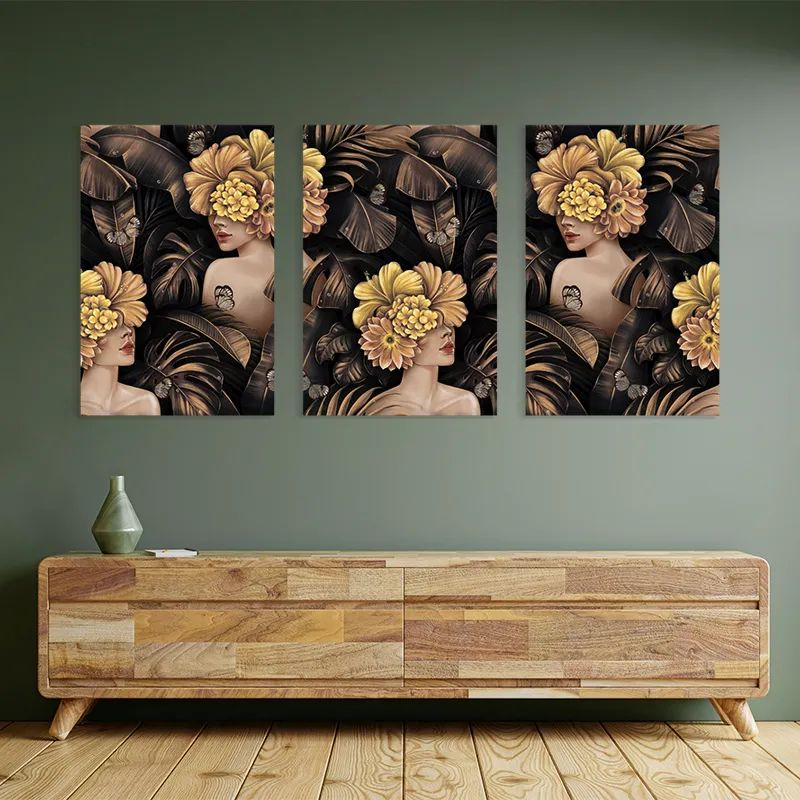 Golden Flower Girls mockup 2