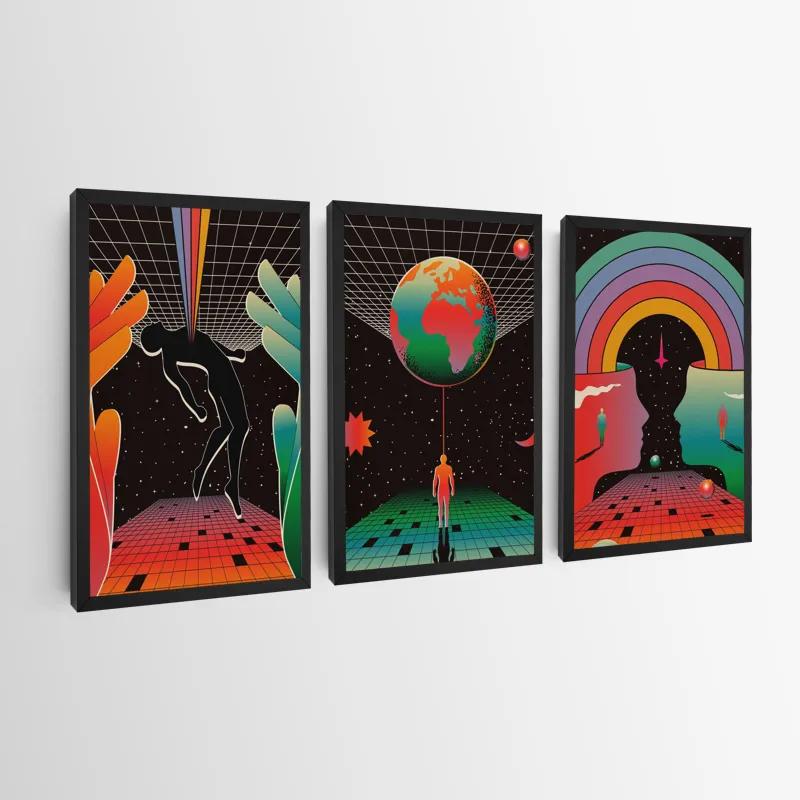 Картина на многоплатна основа Cosmos Poster mockup 0