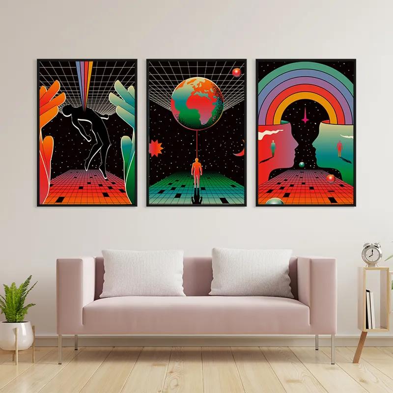 Картина на многоплатна основа Cosmos Poster mockup 3