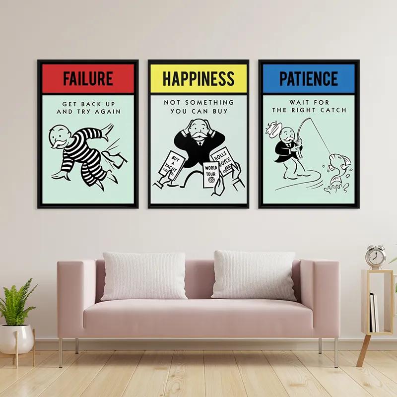 Картина на многоплатна основа Monopoly Life Set mockup 3