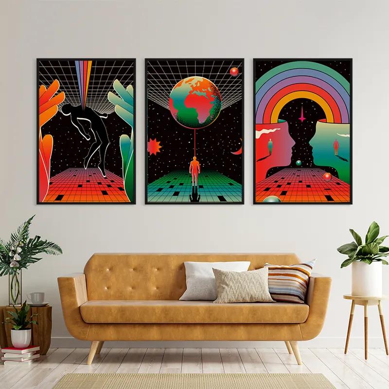 Картина на многоплатна основа Cosmos Poster mockup 4