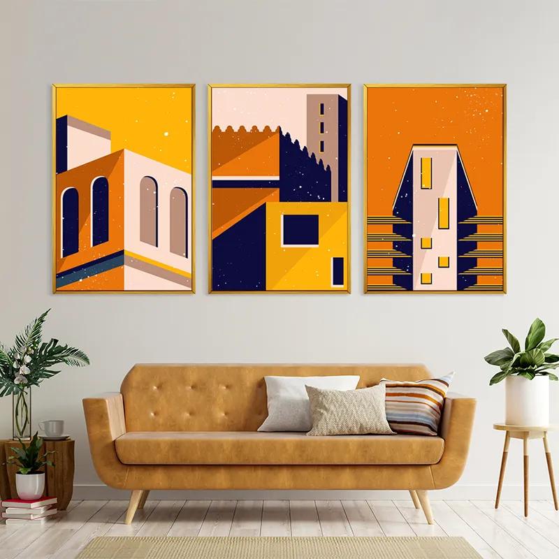 Картина на многоплатна основа Sunset Home Set mockup 4