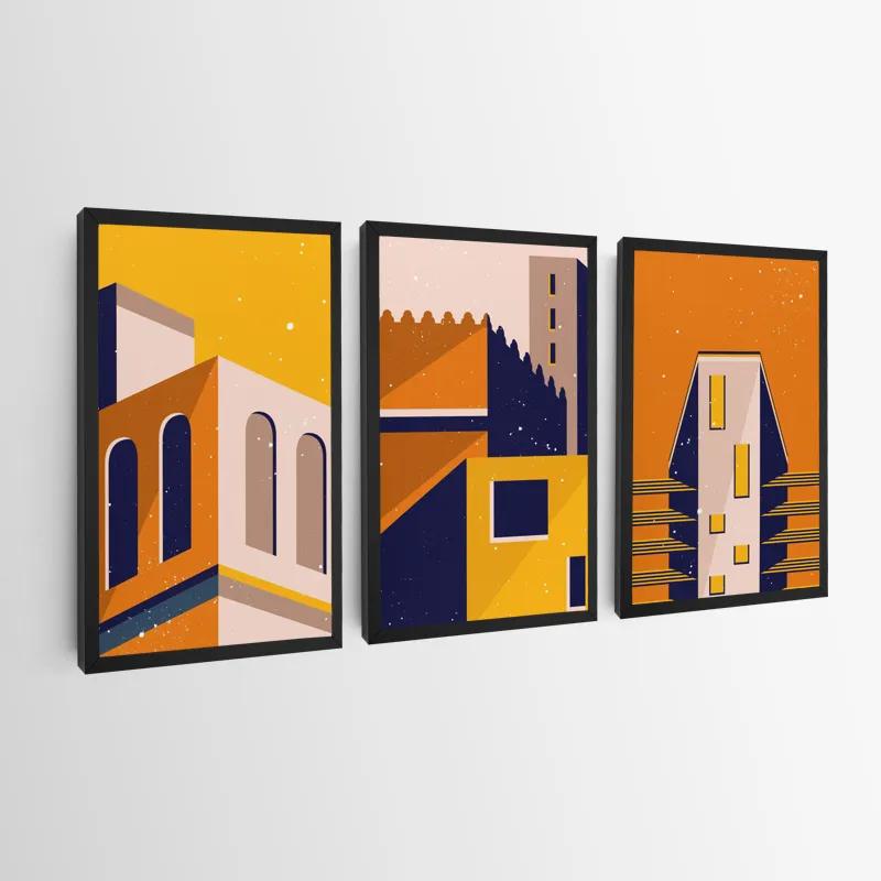 Картина на многоплатна основа Sunset Home Set mockup 0