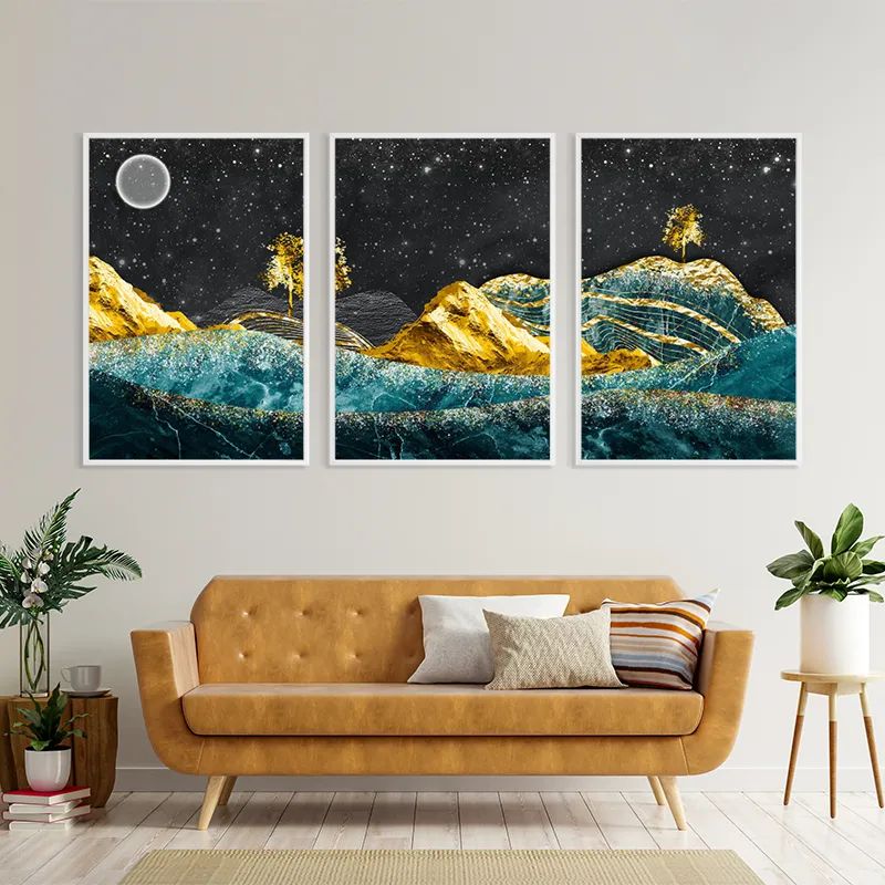 Bluend Gold Mountains mockup 4