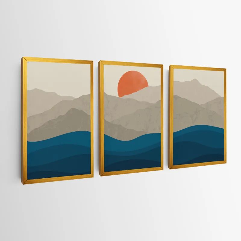 Orange Moon Set mockup 0