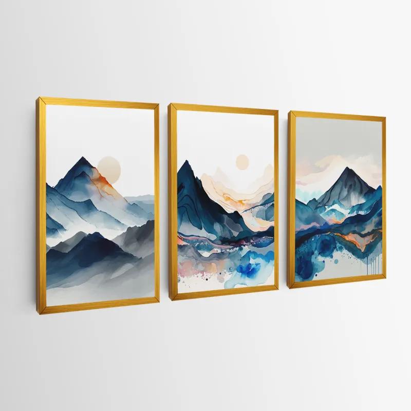Картина на многоплатна основа Paintinglue Mountain mockup 0