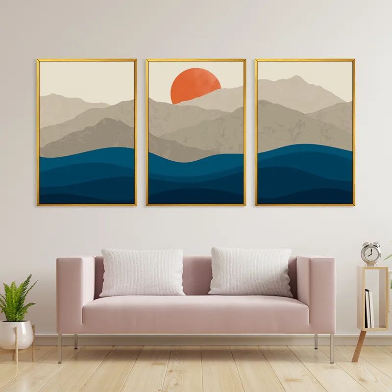 Orange Moon Set mockup 3
