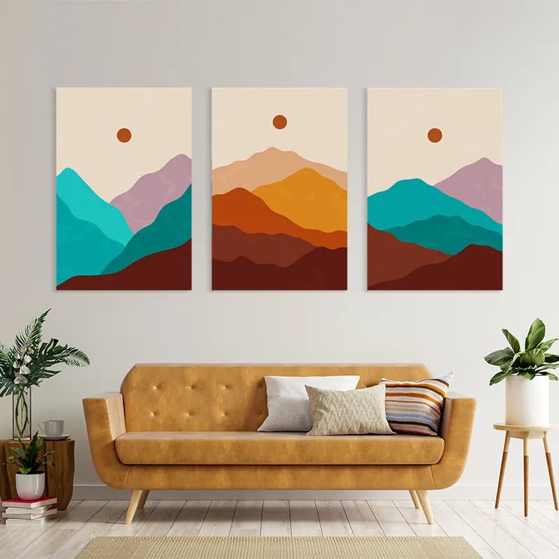 Brown Moon Mountain mockup 4