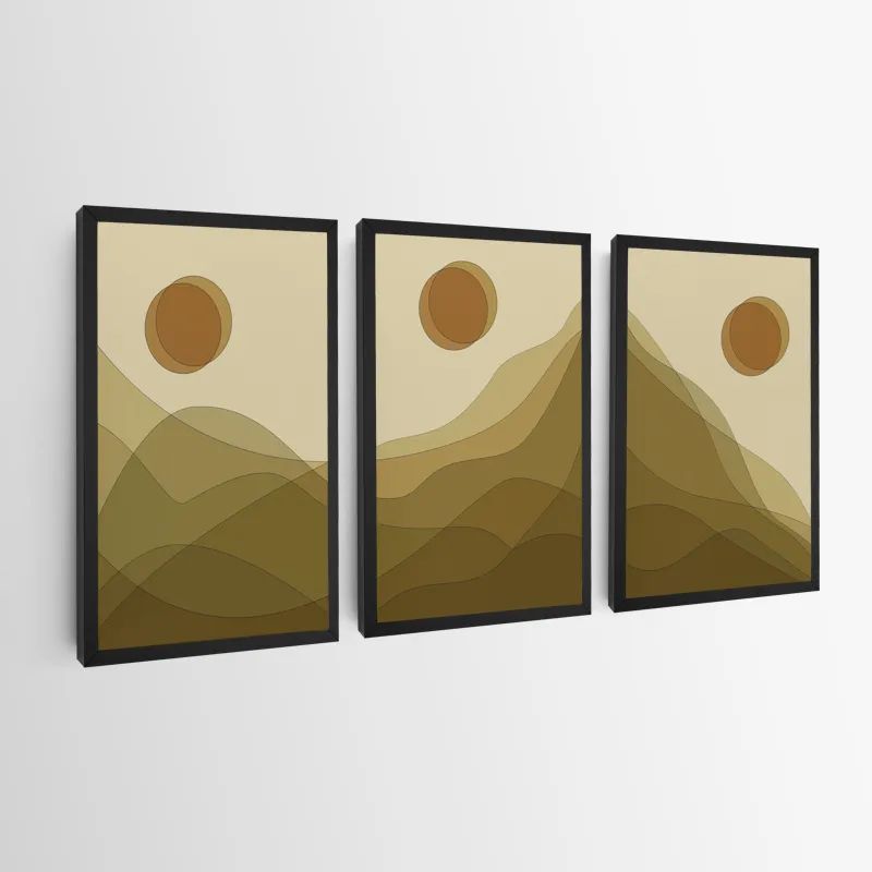 Cream Mountain Set mockup 0