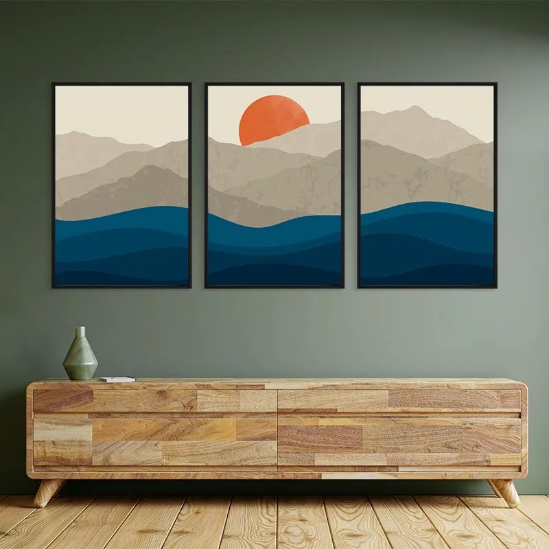 Orange Moon Set mockup 2