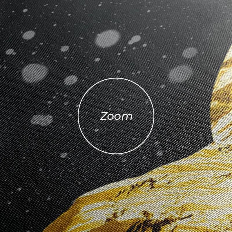 Картина на многоплатна основа Bluend Gold Mountains mockup 1