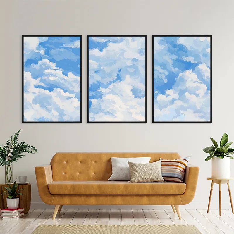 Clouds Set mockup 4