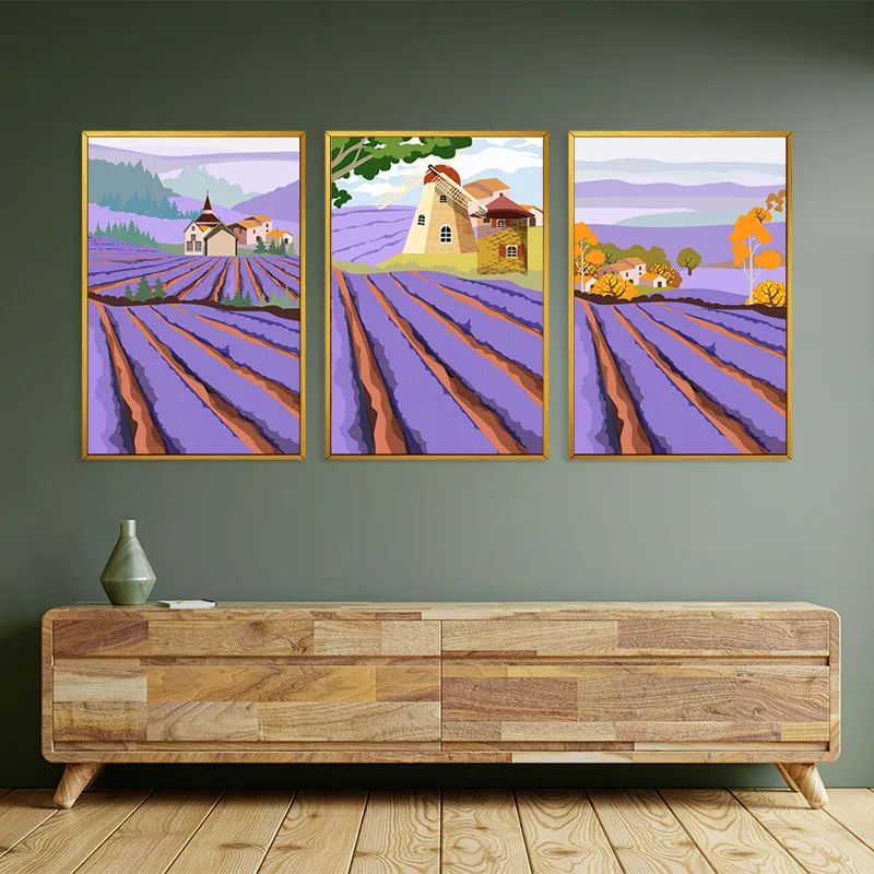 Purple Rural Field mockup 2