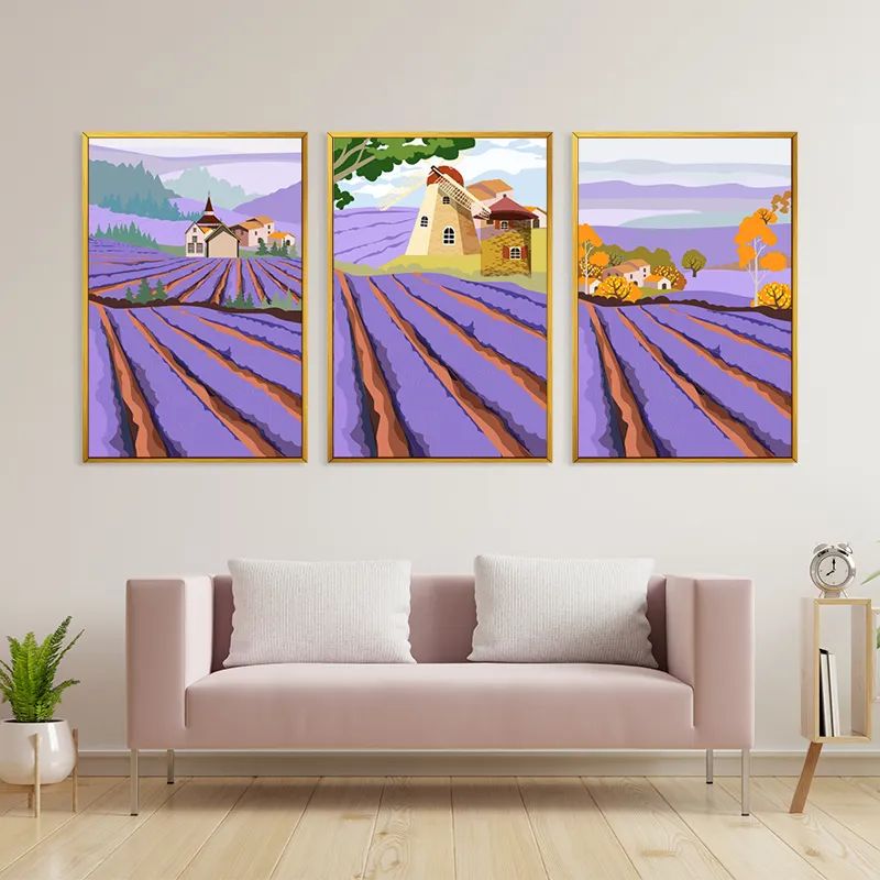 Purple Rural Field mockup 3