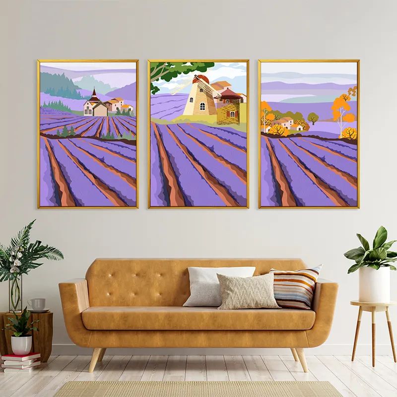 Purple Rural Field mockup 4