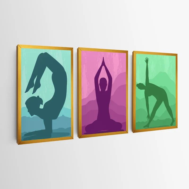 Картина на многоплатна основа Yoga Set mockup 0