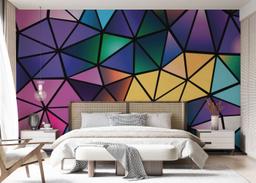 Color Mosaic Polygons mockup 7