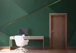 Gold 3d Triangle Line mockup 1