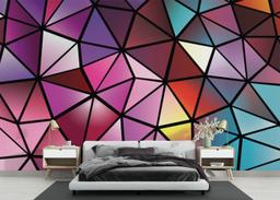 Abstract Mosaic Triangle mockup 3