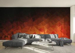 Lava Triangle Wall mockup 0