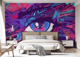 Blue Eyes Graffiti mockup 7