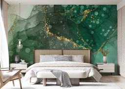 Green Circle Marble mockup 7