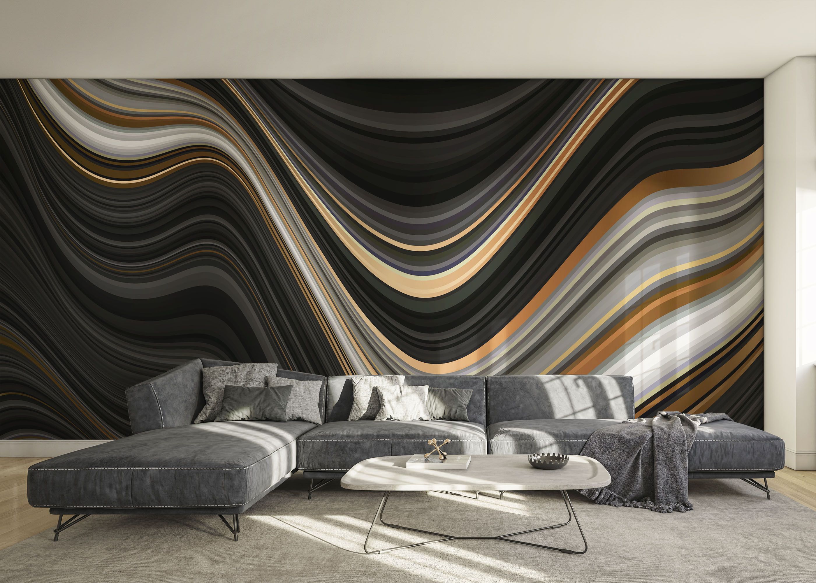 Black Wave Marble mockup 0