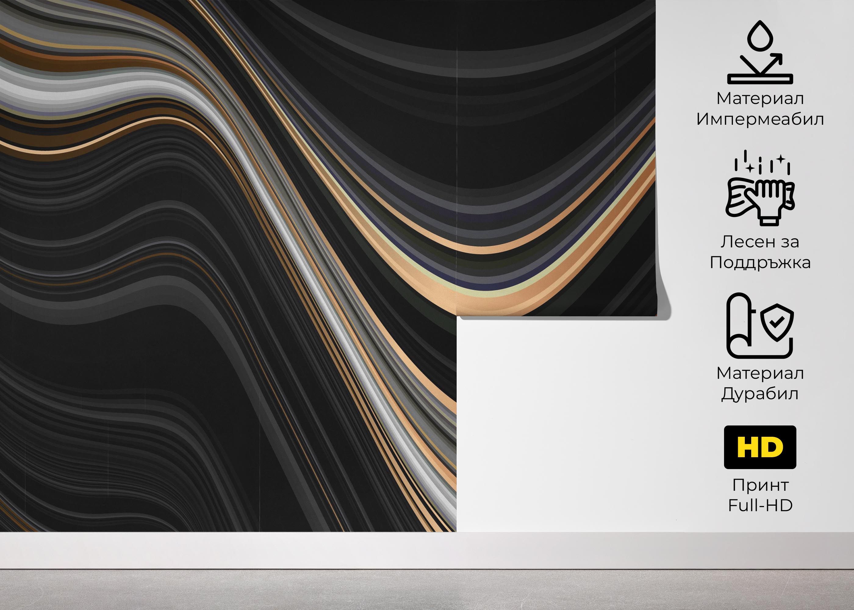 Black Wave Marble mockup 5