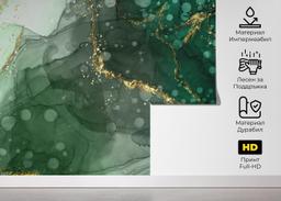 Green Circle Marble mockup 5
