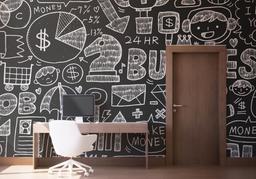 Business Chalk Board mockup 1