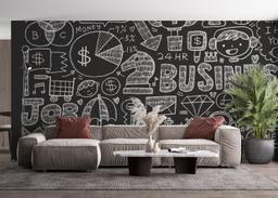 Business Chalk Board mockup 4
