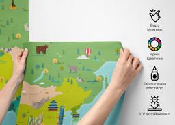 Big Colorful Map mockup 2
