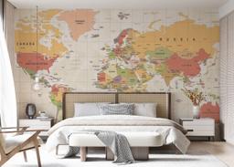 Colorful Old Map mockup 7