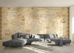 Boat Old Map mockup 0