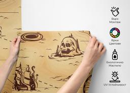 Caribean Sea Map mockup 2